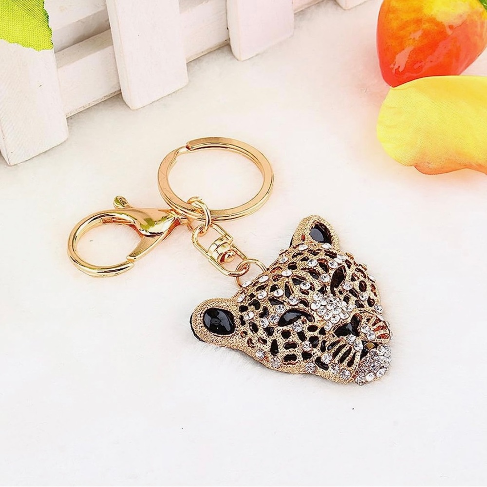 NWT Cheetah bag charm